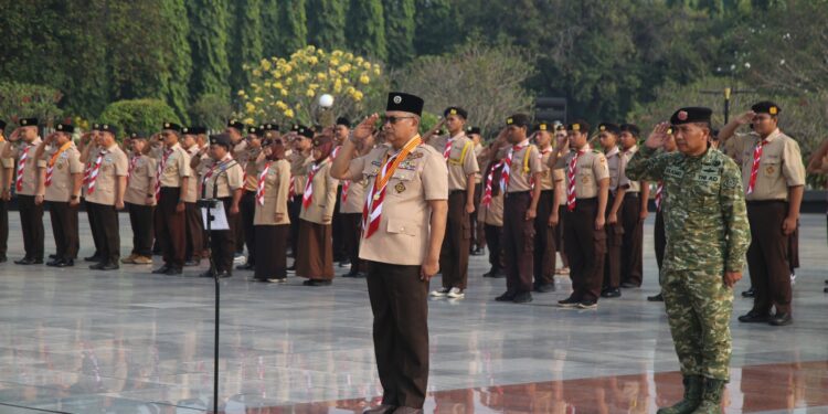 Menjelang Hari Pramuka ke-65, Kwarnas Gelar Ziarah ke Taman Makam Pahlawan
