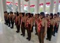 Sekda Kabupaten Serang Lepas Kontingen Jambore Nasional XII, Peserta Diminta Jaga Fisik dan Mental
