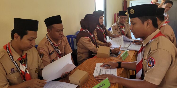 Kwarcab Banyumas Akhiri Penilaian Kwarran Tergiat di Jatilawang-Purwojati