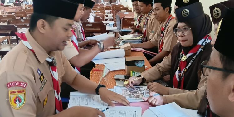 Kwarcab Banyumas Akhiri Penilaian Kwarran Tergiat di Jatilawang-Purwojati