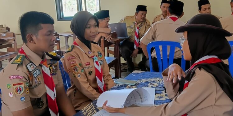 Kwarcab Banyumas Akhiri Penilaian Kwarran Tergiat di Jatilawang-Purwojati