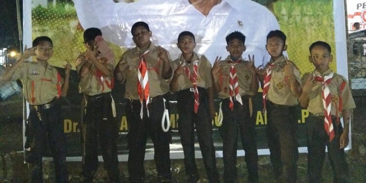 Jejak Penggalang, Langkah Penegak: Utusan Kwarran Patimpeng Hadir dalam Perkemahan dan Upacara Hari Pramuka ke-65 Tingkat Sulsel