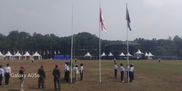Geladi Bersih Upacara Pembukaan Jambore Nasional XII Dilaksanakan Di Bumi Perkemahan Cibubur, Dihadiri Langsung Oleh Ketua Kwartir Nasional