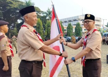 Gubernur Lampung Lepas 598 Pramuka Ikuti Jamnas XII 2026