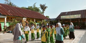 Pramuka MI Arrahman Pajekko Berangkat Ikuti Perkemahan HUT Ke-81 RI dan HUT Pramuka Ke-65
