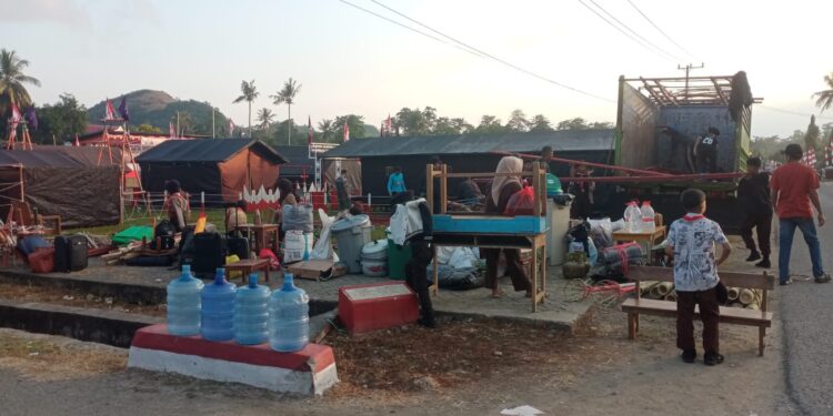 Semangat Membara Peserta Perkemahan Kwarran Barebbo Mulai Padati Bumi Perkemahan Lampoko, Sambut HUT ke-81 RI dan HUT Pramuka ke-65
