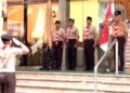 Penyerahan dan Penerimaan Panji Gerakan Pendidikan Kepanduan Praja Muda Karana