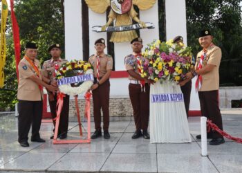 Kwarda Kepri Ziarah ke TMP Pusara Bakti, Kenang Jasa Para Pahlawan