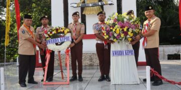 Kwarda Kepri Ziarah ke TMP Pusara Bakti, Kenang Jasa Para Pahlawan
