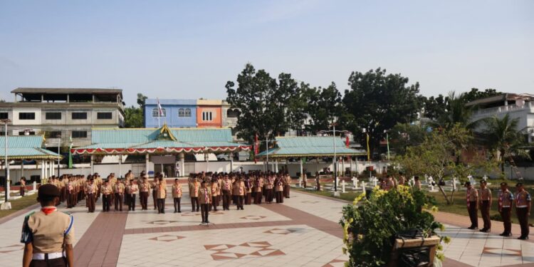 Kwarda Kepri Ziarah ke TMP Pusara Bakti, Kenang Jasa Para Pahlawan