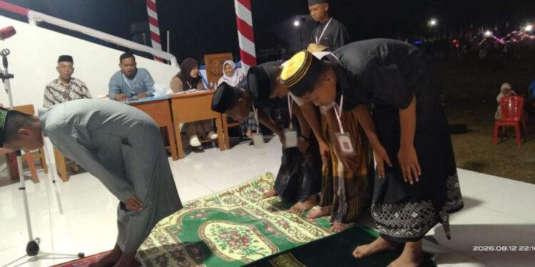 Lomba Pengamalan Kode Kehormatan Pramuka melalui Praktik Salat Meriahkan Lomba Tingkat II Kwartir Ranting Barebbo