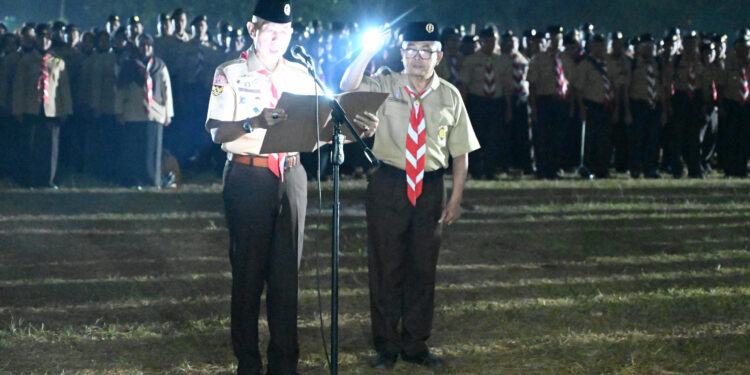 Pengukuhan Panitia dan Doa Bersama Jambore Nasional XII Tahun 2026 Digelar di Lapangan Kempi 2