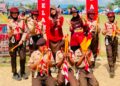 Gerak Penuh Semangat! Penggalang SD Inpres 3/77 Masago Tampil Apik di Lomba Tari Kreasi Semaphore