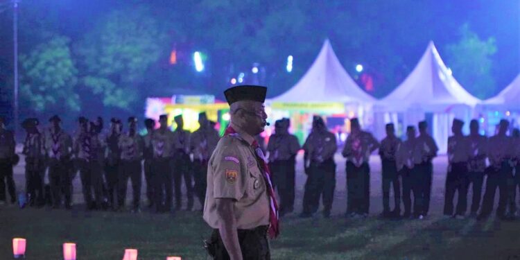 Pramuka Se-Indonesia Ulang Janji, Ketua Kwarnas: Pramuka Pilar Ketiga Pendidikan Bukan Yang Lain