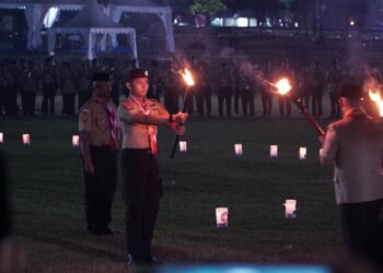 Pramuka Se-Indonesia Ulang Janji, Ketua Kwarnas: Pramuka Pilar Ketiga Pendidikan Bukan Yang Lain