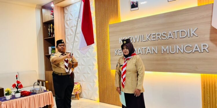 Kwarran Muncar Gelar Renungan dan Ulang Janji, Teguhkan Komitmen Pengabdian Pramuka