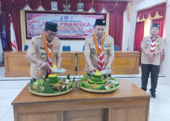 Peringati Hari Pramuka Ke 65, Kwarcab Grobogan Laksanakan Sarasehan Dan Potong Tumpeng