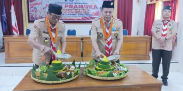 Peringati Hari Pramuka Ke 65, Kwarcab Grobogan Laksanakan Sarasehan Dan Potong Tumpeng