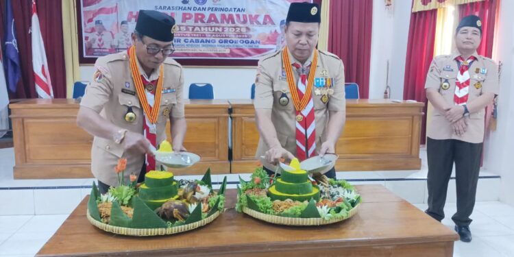 Peringati Hari Pramuka Ke 65, Kwarcab Grobogan Laksanakan Sarasehan Dan Potong Tumpeng