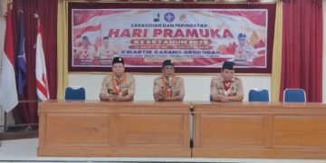 Peringati Hari Pramuka Ke 65, Kwarcab Grobogan Laksanakan Sarasehan Dan Potong Tumpeng