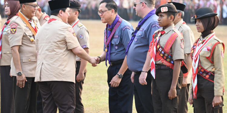 Dari Nusantara hingga Mancanegara, 19.833 Pramuka Bersatu di Jamnas XII