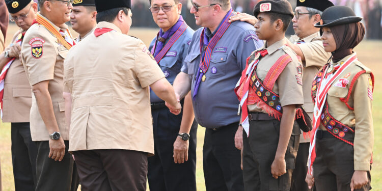 Dari Nusantara hingga Mancanegara, 19.833 Pramuka Bersatu di Jamnas XII