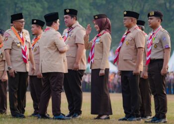 Kak Jihan Nurlela Terima Tanda Penghargaan Lencana Karya Bakti Dari Kwartir Nasional