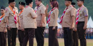 Kak Jihan Nurlela Terima Tanda Penghargaan Lencana Karya Bakti Dari Kwartir Nasional