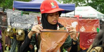 Membatik, Pramuka Jamnas XII Belajar Melestarikan Warisan Budaya Indonesia
