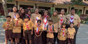 Hari Pramuka Gudep SD Negeri 1 Kumendung: Ajarkan Cinta Alam dan Kasih Sayang Sesama Manusia