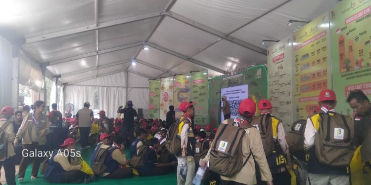 Hari Kedua Jambore Nasional XII 2026, Peserta Ikuti Beragam Kegiatan Edukatif di Taman Lebah