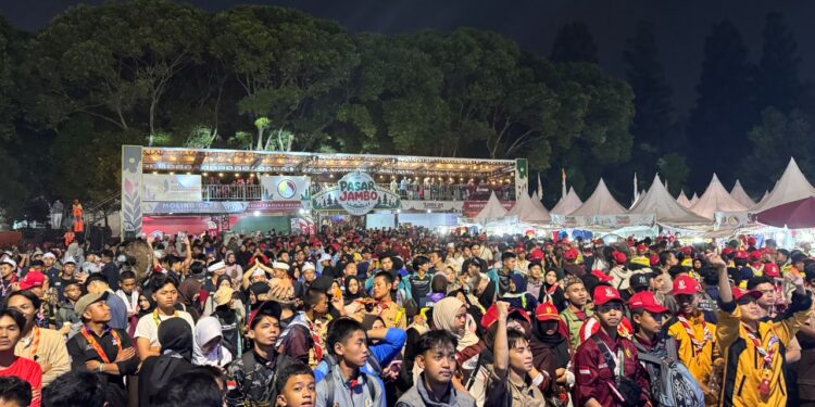 Bukan Cuma Belanja! Pasar Jambo Molino Pramuka Jadi Spot Nongkrong Paling Seru di Jamnas XII