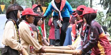 Cerita Peserta Jamnas Asal Sumbar: Serunya Eksperimen di Trans Studio dan Halang Rintang