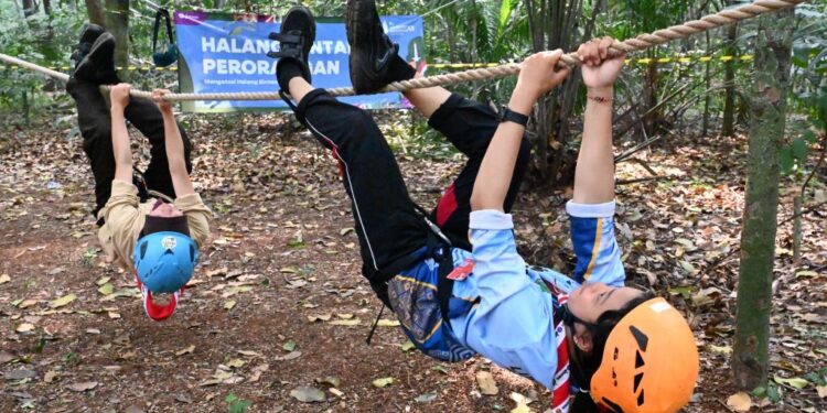 Cerita Peserta Jamnas Asal Sumbar: Serunya Eksperimen di Trans Studio dan Halang Rintang