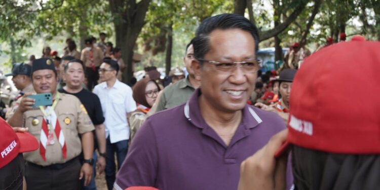 Menkum Berbagi Pengalaman Ke Peserta Jamnas: Jangan Tinggalkan Pramuka