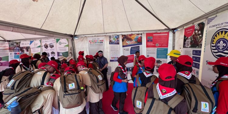 First Time di Jamnas! World Scouting Buka Stand Perdana, Bisa Main Game, Dapat Reward & Swap Badge