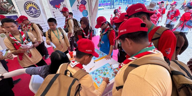 First Time di Jamnas! World Scouting Buka Stand Perdana, Bisa Main Game, Dapat Reward & Swap Badge