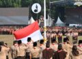 Dari Khidmat ke Meriah! 19.833 Pramuka Jamnas XII Rayakan Kemerdekaan dengan Ragam Budaya Nusantara