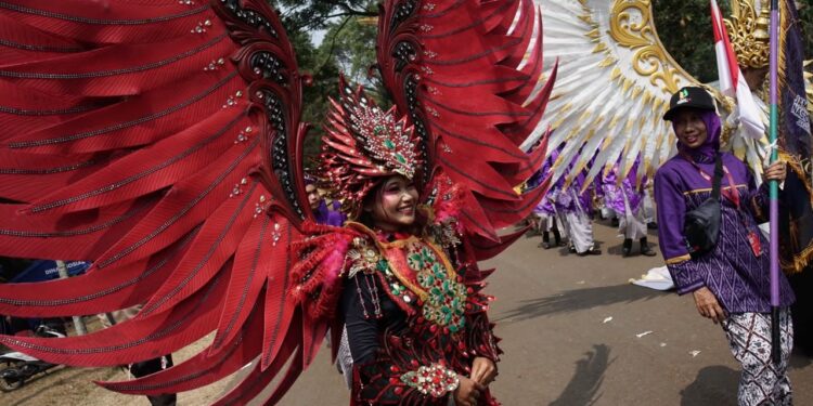 Karnaval Budaya Jamnas XII Pecah! 35 Kwarda hingga 7 Negara Tampil Bawa Budaya