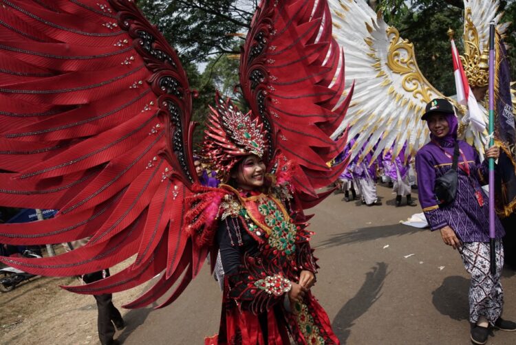 Karnaval Budaya Jamnas XII Pecah! 35 Kwarda hingga 7 Negara Tampil Bawa Budaya