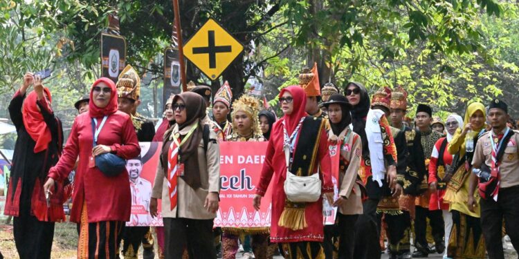 Karnaval Budaya Jamnas XII Pecah! 35 Kwarda hingga 7 Negara Tampil Bawa Budaya
