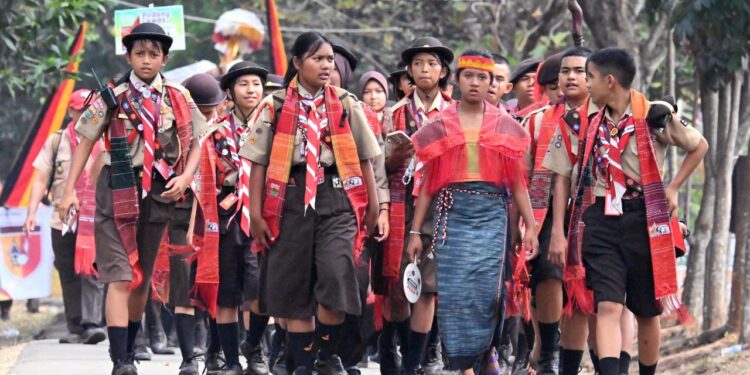 Karnaval Budaya Jamnas XII Pecah! 35 Kwarda hingga 7 Negara Tampil Bawa Budaya