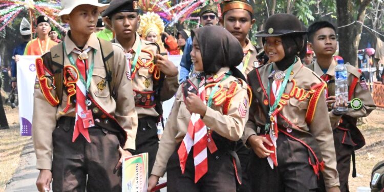 Karnaval Budaya Jamnas XII Pecah! 35 Kwarda hingga 7 Negara Tampil Bawa Budaya