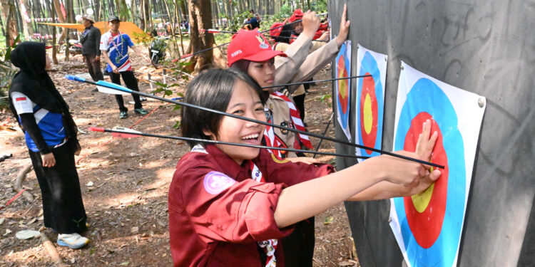 Bidik Sasaran, Asah Ketangkasan! Memanah dan Ketapel Jadi Magnet di Jamnas XII 2026