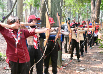 Bidik Sasaran, Asah Ketangkasan! Memanah dan Ketapel Jadi Magnet di Jamnas XII 2026