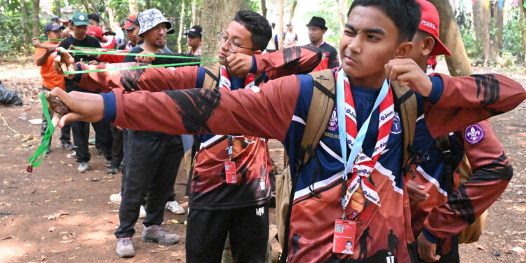 Bidik Sasaran, Asah Ketangkasan! Memanah dan Ketapel Jadi Magnet di Jamnas XII 2026