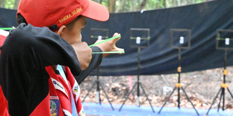 Bidik Sasaran, Asah Ketangkasan! Memanah dan Ketapel Jadi Magnet di Jamnas XII 2026