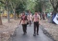 Ketua Kwarda Jambi Kunjungi Tenda Peserta Jamnas XII 2026, Pastikan Kesehatan Kontingen Terjaga