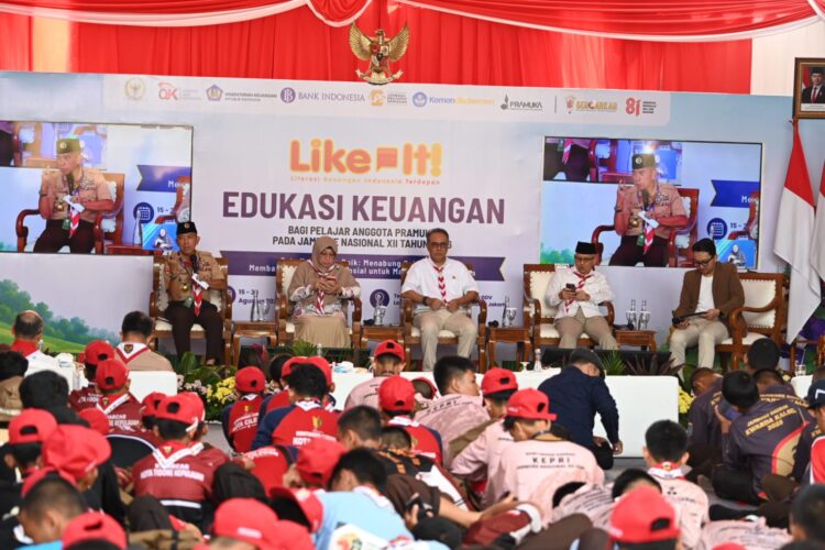 Edukasi Keuangan Bekali Pramuka dengan Pengetahuan Mengelola Keuangan di Jamnas XII 2026