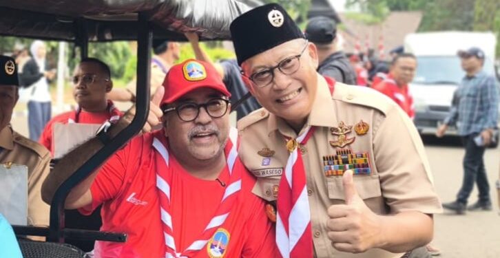 Ketua Kwarnas Gerakan Pramuka Ucapkan Penghargaan Kepada Pemprov DKI Jakarta untuk Jamnas XII 2026